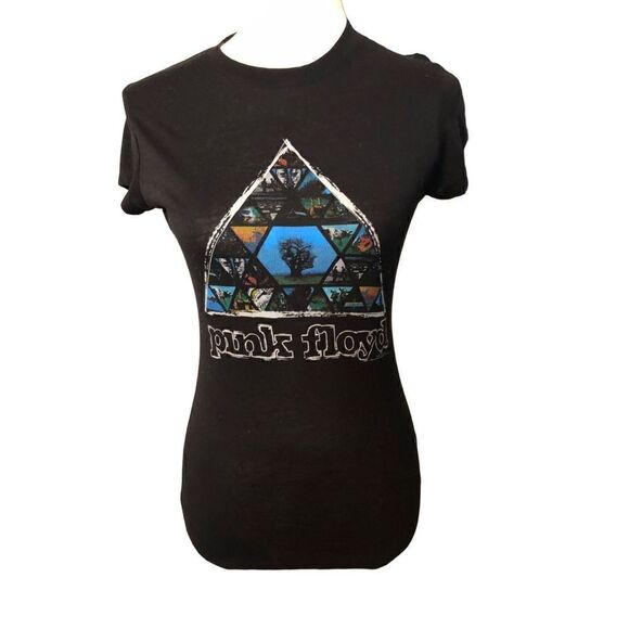 Pink Floyd black band tee - Picture 1 of 8